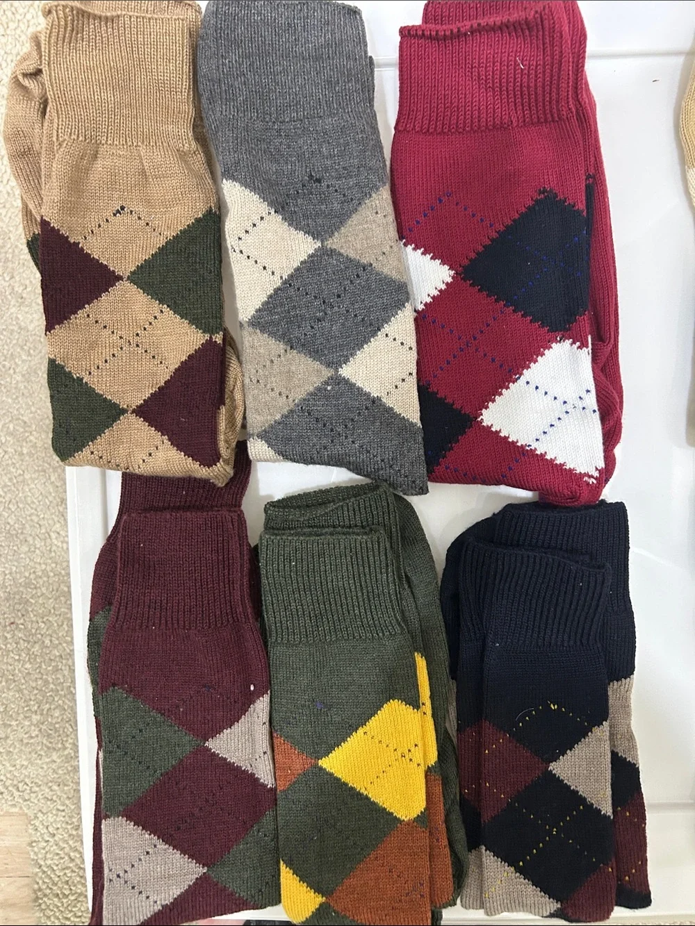 Brooks Brothers classic argyle